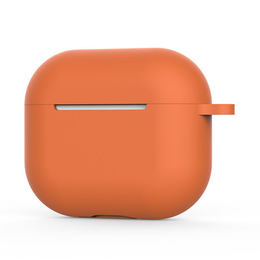 Θήκη Techsuit Silicone για Apple AirPods 4, Πορτοκαλί