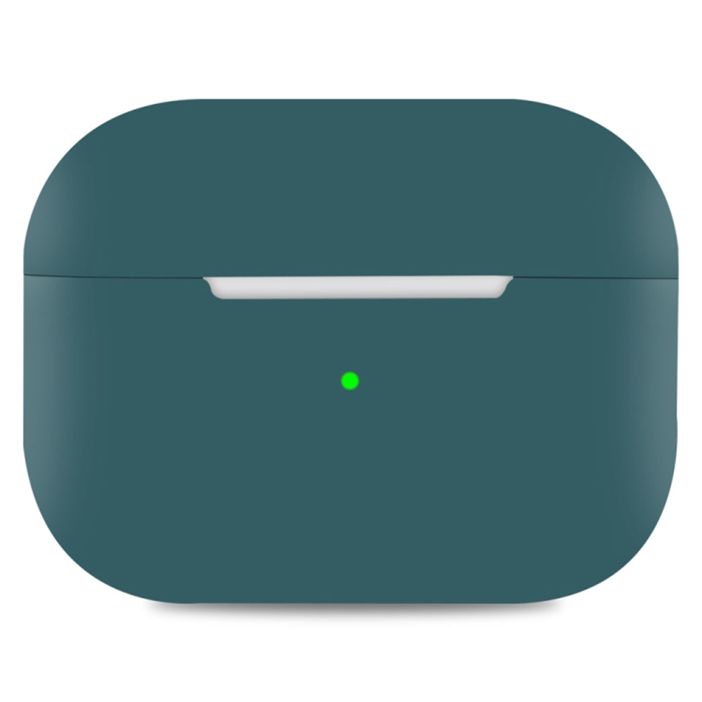 Θήκη Techsuit Silicone για Apple AirPods 4, Σκούρο Πράσινο