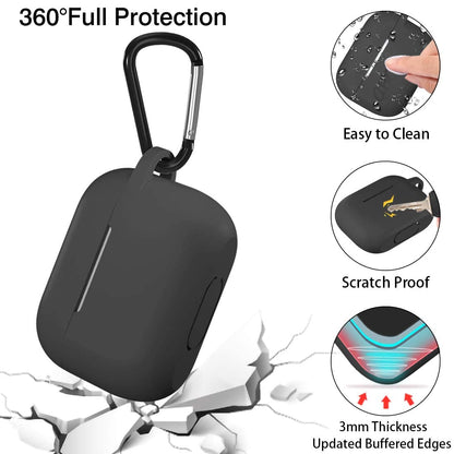 Θήκη Techsuit Silicone για Apple AirPods Pro Series, Μαύρη