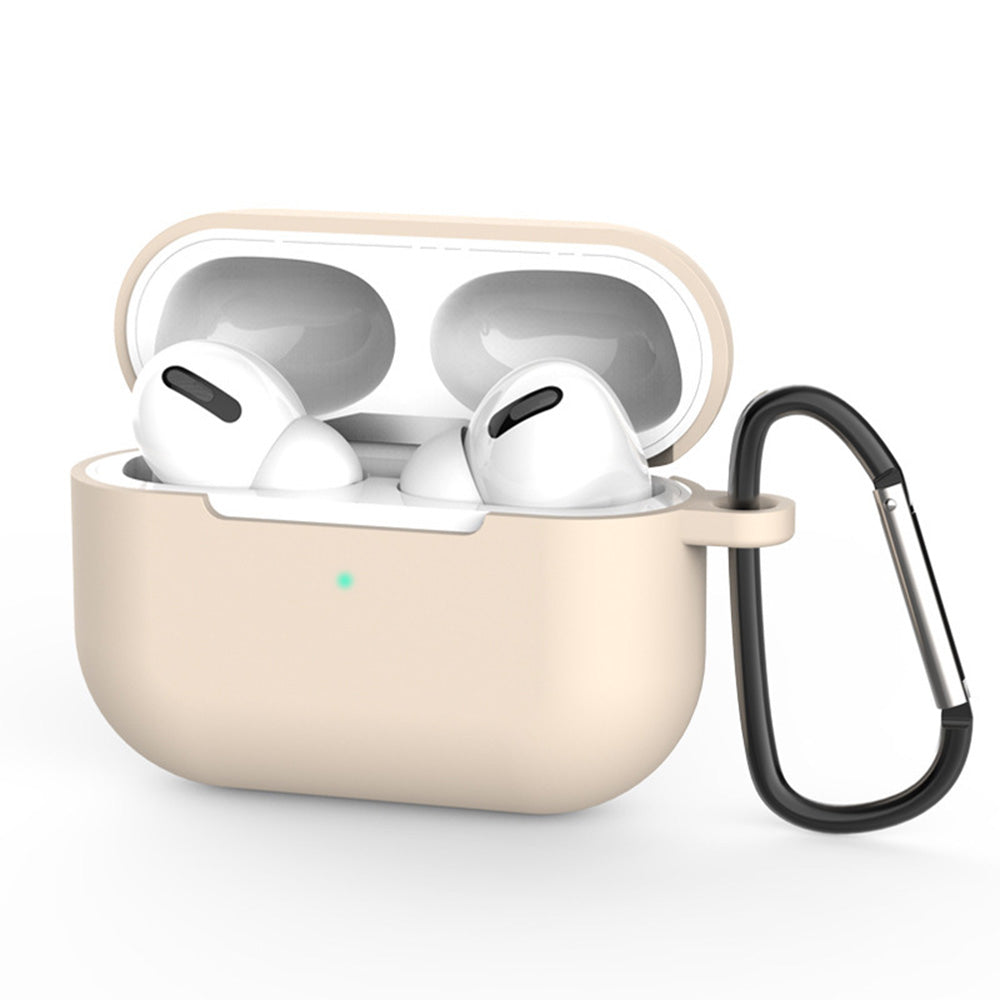 Θήκη Techsuit Silicone Case για Apple AirPods Pro 3, Κρεμ