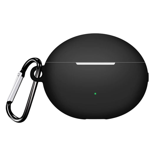 Techsuit Silicone Case for Huawei FreeBuds 6i, Black