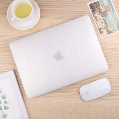 Θήκη Techsuit UltraShell για Apple MacBook Air M3 15 ίντσες (2024) / Air M2 15 ίντσες (2023), Ματ Διαφανής