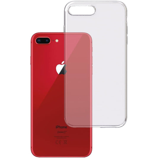 Θήκη για Apple iPhone 8 Plus / 7 Plus, 3MK, Διάφανο, Διάφανο