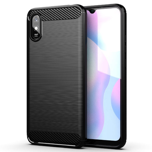 Θήκη για Xiaomi Redmi 9A / Redmi 9AT, Forcell, Carbon, Μαύρο