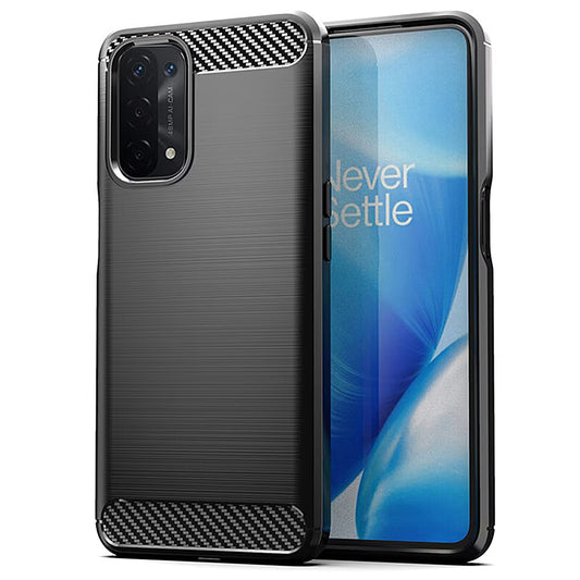 Θήκη για Oppo A74 5G / A54 5G / A93 5G, OEM, Άνθρακας, Μαύρο