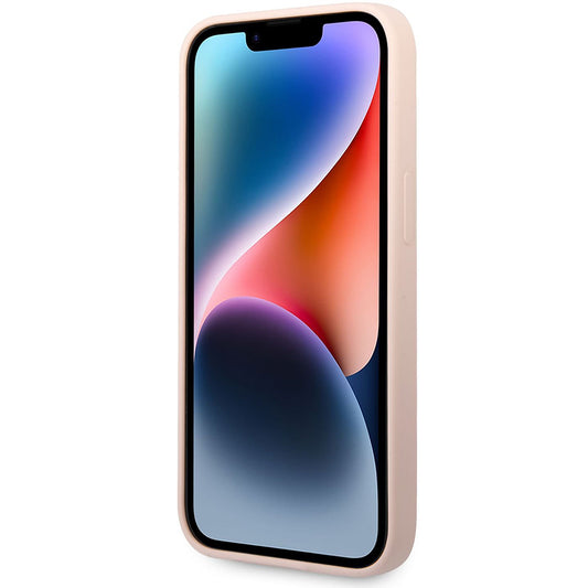 Θήκη για Apple iPhone 14 Plus, Karl Lagerfeld, Silicone Body Choupette, Ροζ
