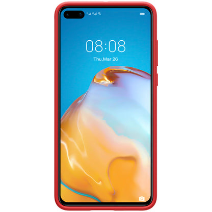 Θήκη για Huawei P40, Nillkin, Flex Pure Liquid Silicone, ροζ