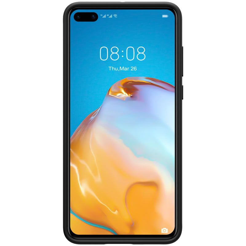 Θήκη για Huawei P40, Nillkin, Flex Pure Liquid Silicone, Μαύρο