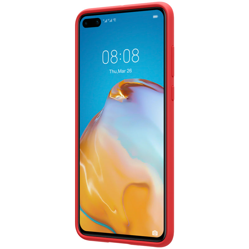 Θήκη για Huawei P40, Nillkin, Flex Pure Liquid Silicone, ροζ