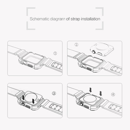 Σκληρή θήκη OEM για Apple Watch 44mm Series, ροζ