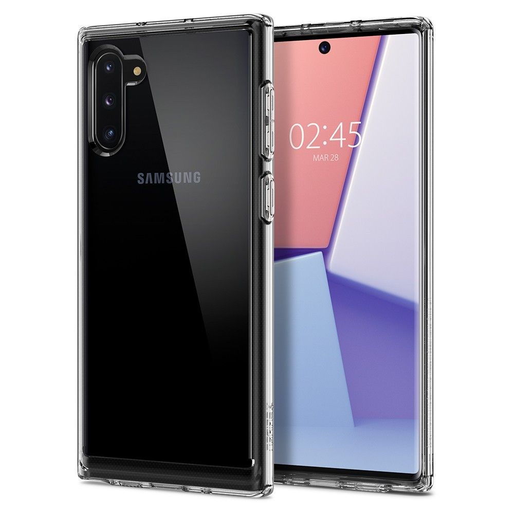 Θήκη για Samsung Galaxy Note 10 5G N971 / Note10 N970, Spigen, Crystal Hybrid, Διαφανής 628CS27409