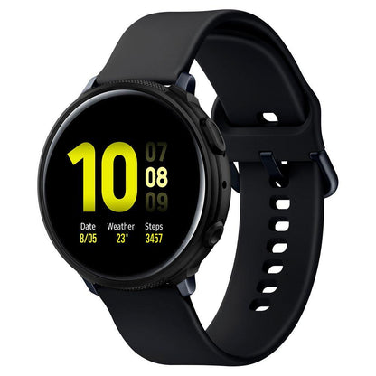 Husa Spigen Liquid Air Matt pentru Samsung Galaxy Watch Active2 40mm, Neagra ACS00218