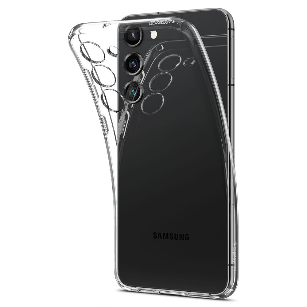 Θήκη για Samsung Galaxy S23 S911, Spigen, υγρό κρύσταλλο, διαφανής ACS05708