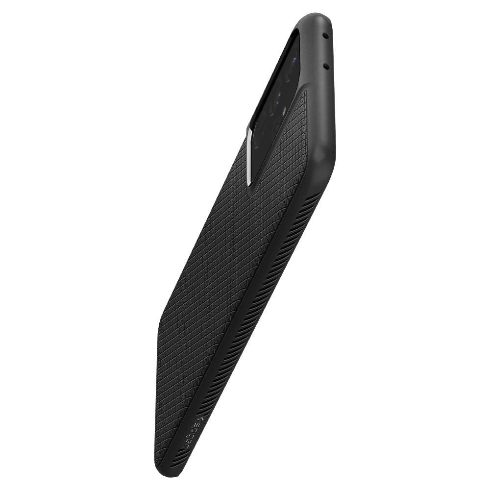 Θήκη για Samsung Galaxy S21 Ultra 5G G998, Spigen, Liquid Air, Μαύρο SPN1456BLK SPN1456BLK