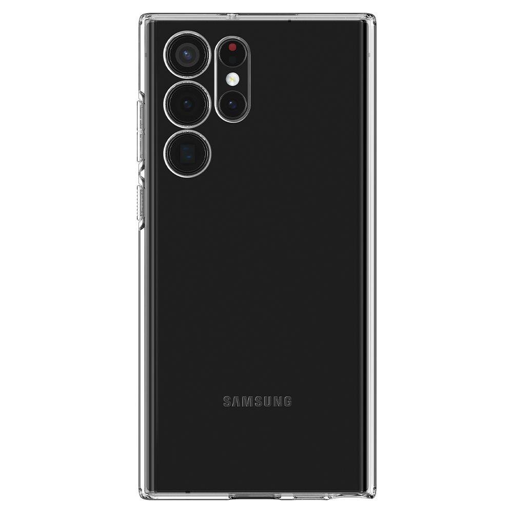 Θήκη για Samsung Galaxy S22 Ultra 5G S908, Spigen, υγρό κρύσταλλο, διαφανής ACS03912