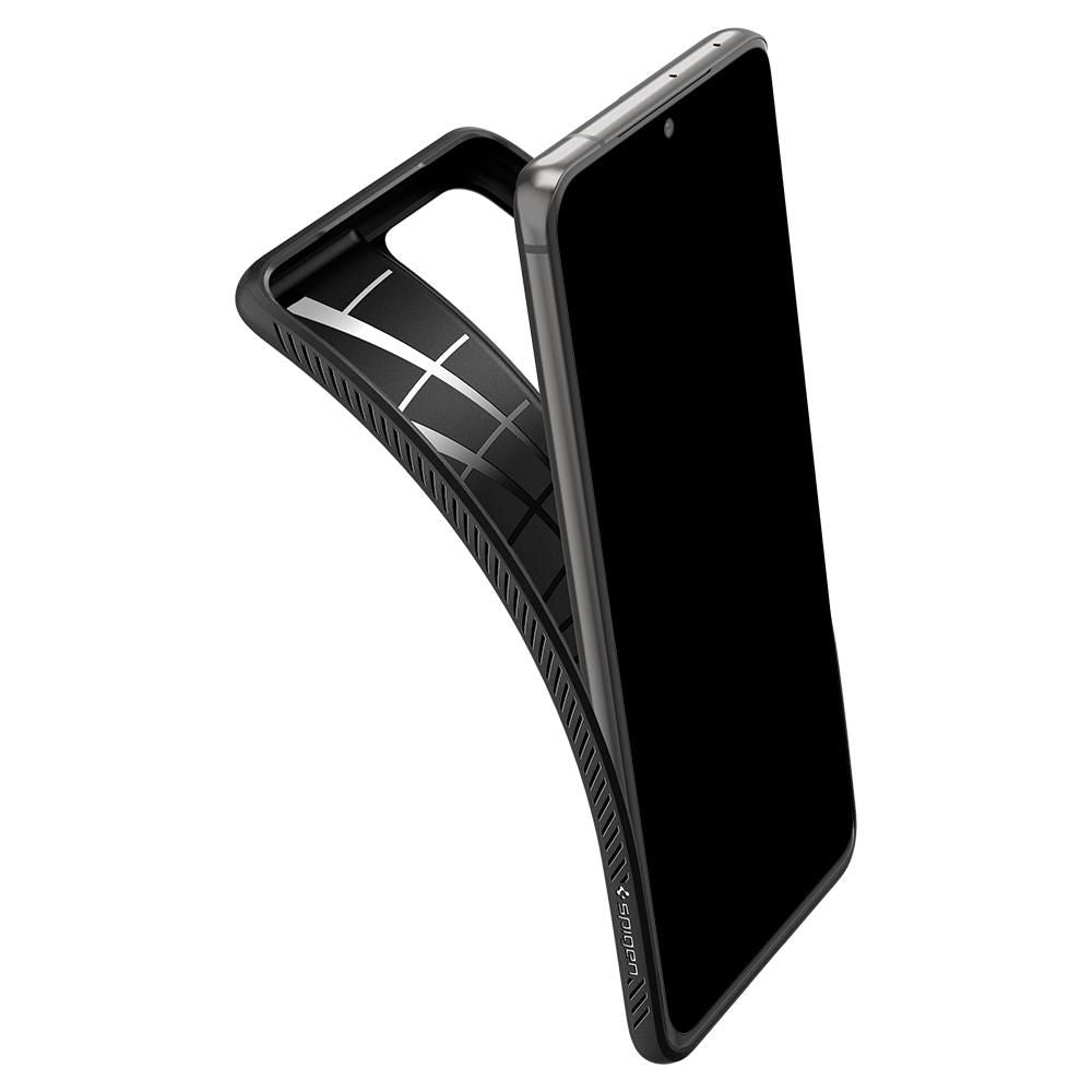 Θήκη για Samsung Galaxy S21 Ultra 5G G998, Spigen, Liquid Air, Μαύρο SPN1456BLK SPN1456BLK