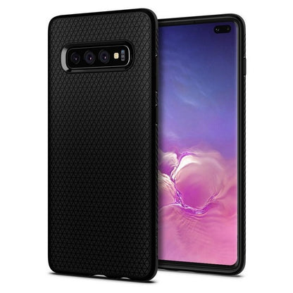 Θήκη για Samsung Galaxy S10+ G975, Spigen, Liquid Air, μαύρο 606CS25764