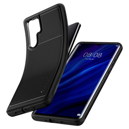 Θήκη για Huawei P30 Pro, Spigen, Rugged Armour, Μαύρο L37CS25725