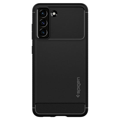 Θήκη για Samsung Galaxy S21 FE 5G G990, Spigen, Rugged Armour, Μαύρο ACS03049