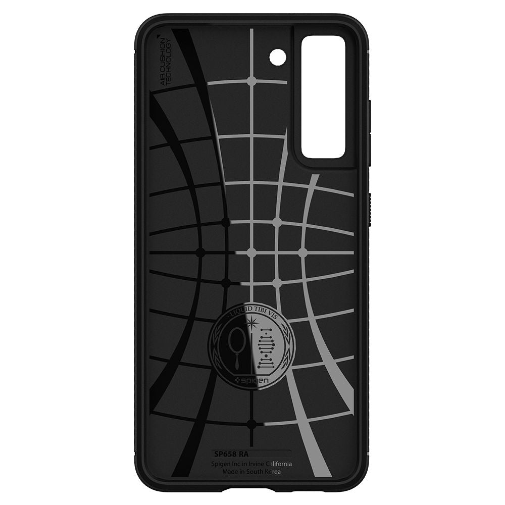 Θήκη για Samsung Galaxy S21 FE 5G G990, Spigen, Rugged Armour, Μαύρο ACS03049