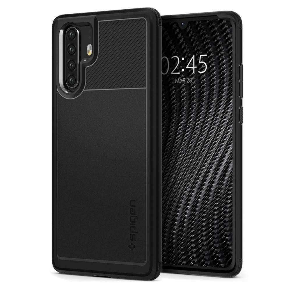 Θήκη για Huawei P30 Pro, Spigen, Rugged Armour, Μαύρο L37CS25725