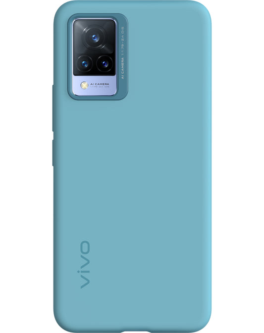 Θήκη για vivo V21 5G, κάλυμμα σιλικόνης, μπλε 6000173