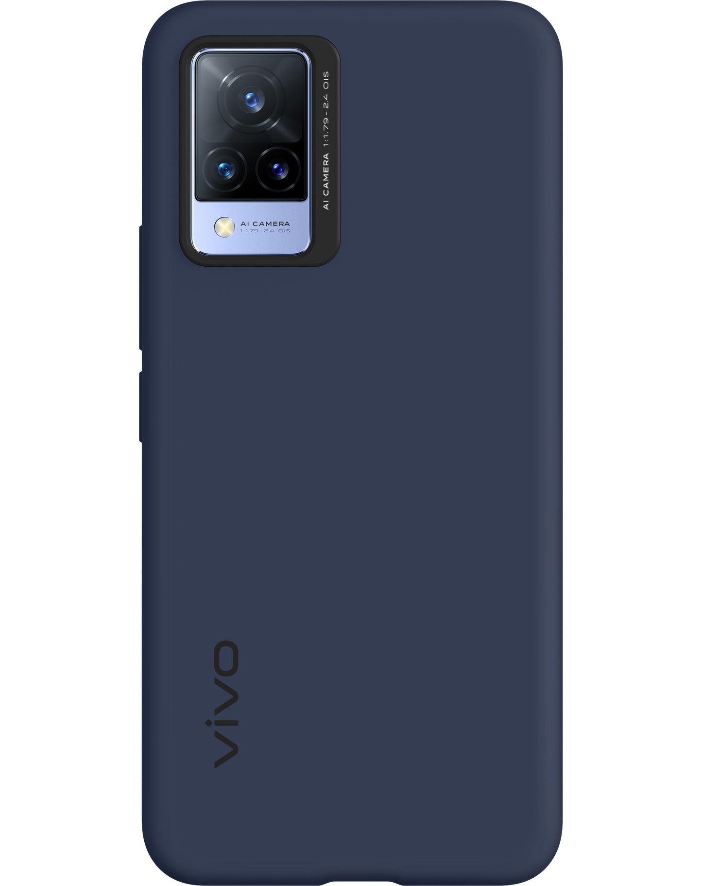 Θήκη για vivo V21 5G, κάλυμμα σιλικόνης, μπλε 6000172