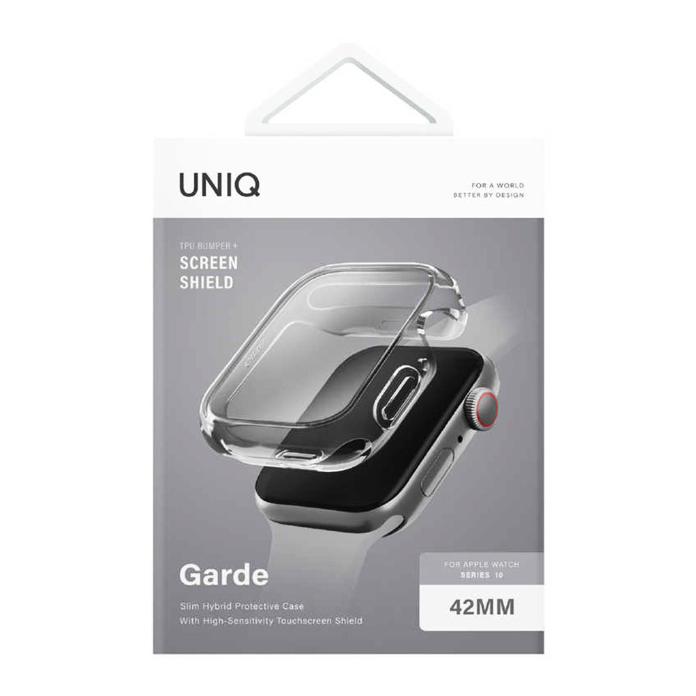 Θήκη UNIQ Garde για Apple Watch Series 11 42mm, Διαφανής