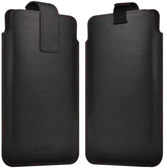 Θήκη Παγκόσμια για Τηλέφωνο, Tech-Protect, SM65, Μαύρο Κόκκινο
