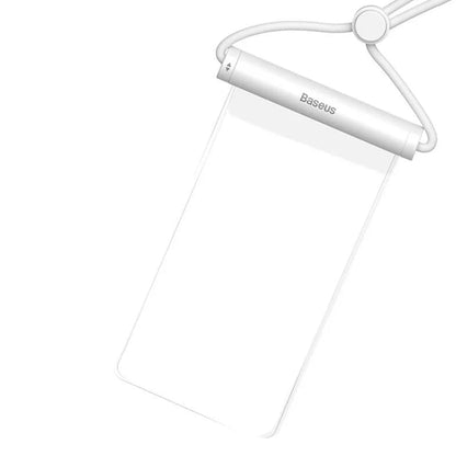 Θήκη Παντός Καιρού Παγκόσμια, Baseus, AquaGlide Cylindrical, Λευκή P60263701213-00