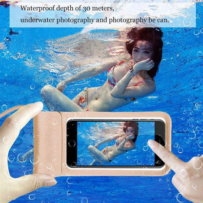 Θήκη Universal Waterproof για Τηλέφωνο max. 6.8 ίντσες, Techsuit, TWC1, Τυρκουάζ