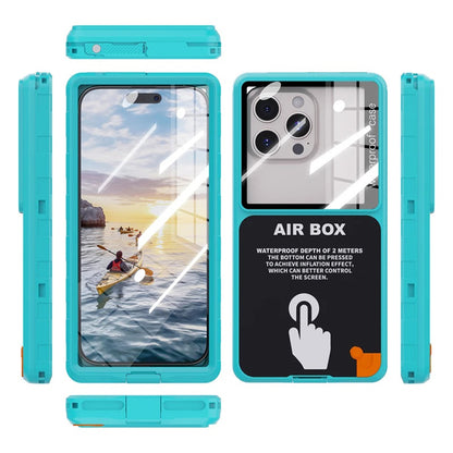 Θήκη Universal Waterproof για Τηλέφωνο max. 6.9inch, ShellBox, AirBox, Μπλε