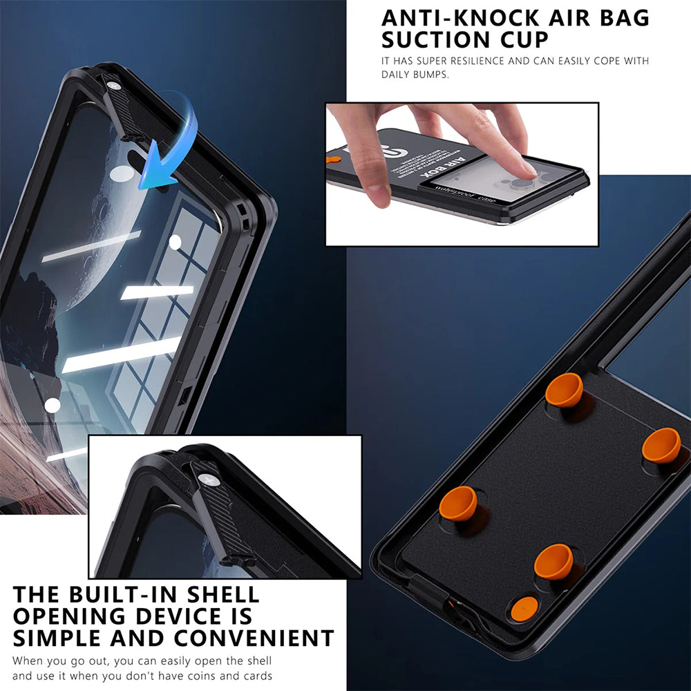 Θήκη Universal Waterproof για Τηλέφωνο max. 6.9inch, ShellBox, AirBox, Μπλε