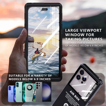 Θήκη Universal Waterproof για Τηλέφωνο max. 6.9inch, ShellBox, AirBox, Μπλε
