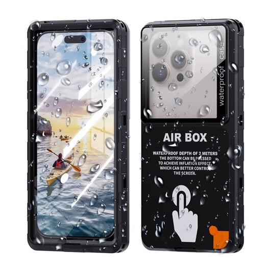 Αδιάβροχη Universal Θήκη για Τηλέφωνο max. 6.9 ίντσες, ShellBox, AirBox, Μαύρο
