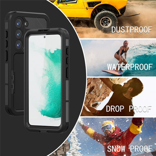 Θήκη Waterproof για Samsung Galaxy S26 Plus, ShellBox, Μαύρη