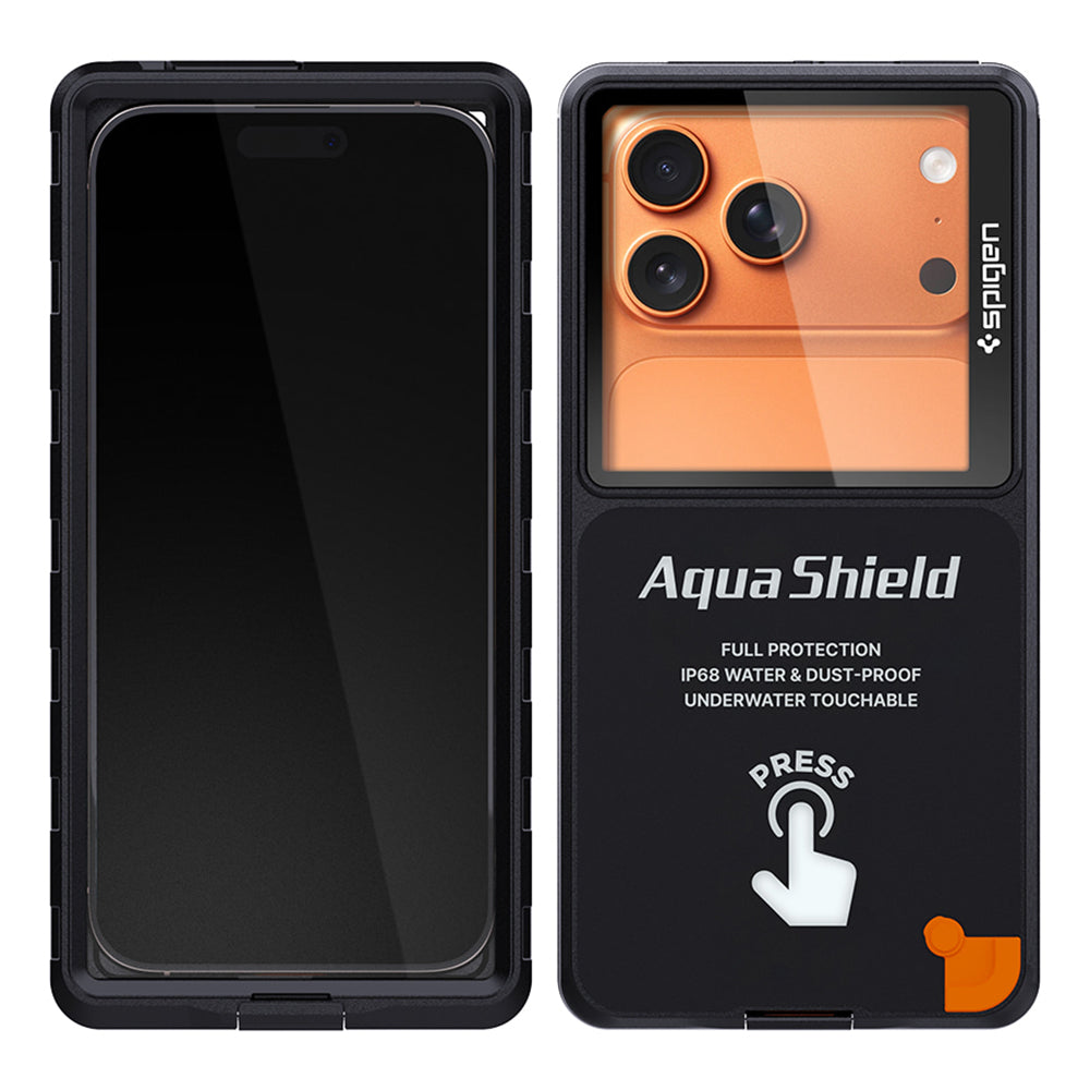 Θήκη Universal Waterproof Spigen, Aqua Shield A604, Μαύρη ACS11675