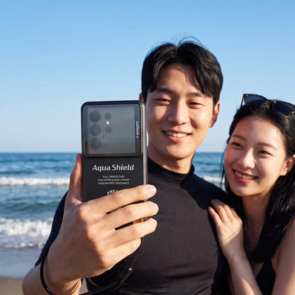 Θήκη Universal Waterproof Spigen, Aqua Shield A604, Μαύρη ACS11675