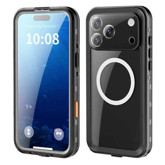 Θήκη Waterproof για Apple iPhone 17 Pro Max, ShellBox, Μαύρη