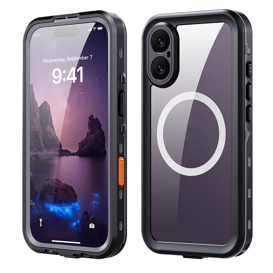 Θήκη Waterproof για Apple iPhone 17, ShellBox, Μαύρη