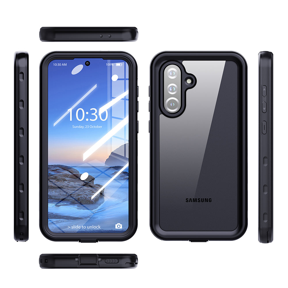 Θήκη Waterproof για Samsung Galaxy A36 A366, ShellBox, Μαύρη