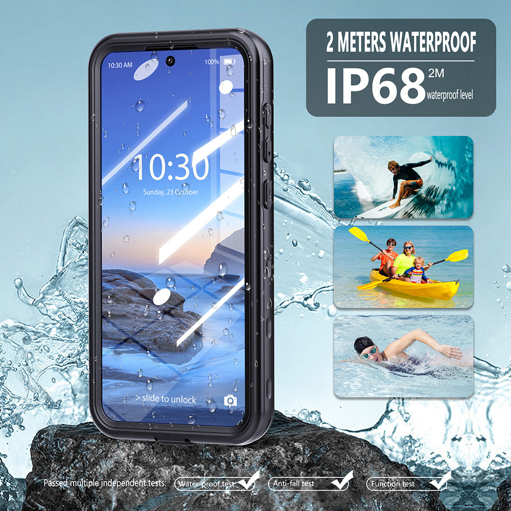 Θήκη Waterproof για Samsung Galaxy A36 A366, ShellBox, Μαύρη