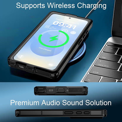 Θήκη Waterproof για Samsung Galaxy S26 Ultra, ShellBox, Μαύρη