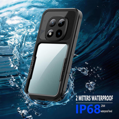 Αδιάβροχη Θήκη για Xiaomi Redmi Note 15 Pro 5G, ShellBox, Μαύρη
