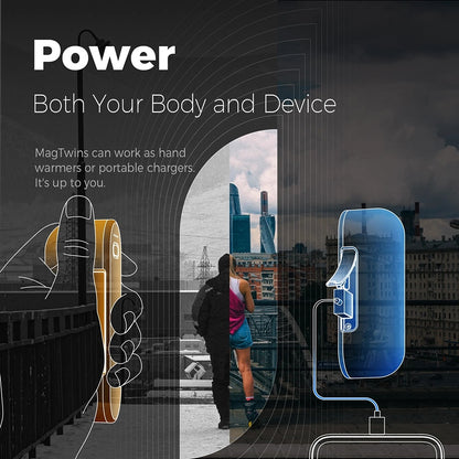 Θερμαντήρας Χεριών Ocoopa UT2s, Μπλε