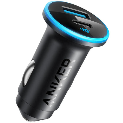 Φορτιστής αυτοκινήτου Anker 323, 52,5W, 3A, 1 x USB-A - 1 x USB-C, μαύρο A2735G11 