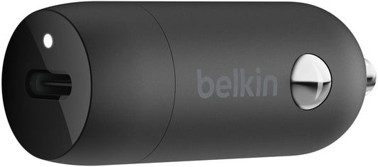 Φορτιστής Αυτοκινήτου Belkin BoostCharge, 30W, 3A, 1 x USB-C, Μαύρο CCA004btBK