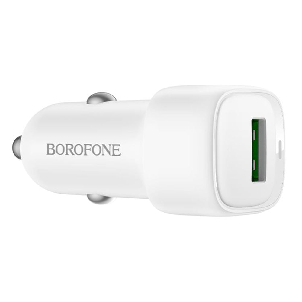 Φορτιστής Αυτοκινήτου Borofone BZ34 Cloud, 18W, 3A, 1 x USB-A, Λευκό