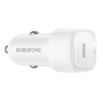 Φορτιστής Αυτοκινήτου Borofone BZ34A Cloud, 20W, 3A, 1 x USB-C, Λευκό