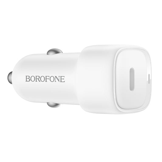 Φορτιστής Αυτοκινήτου Borofone BZ34A Cloud, 20W, 3A, 1 x USB-C, Λευκό